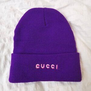 NWOT Volare x Cucci Beanie - Purple